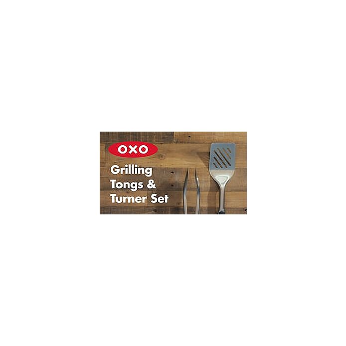 Grilling Tongs and Turner Set