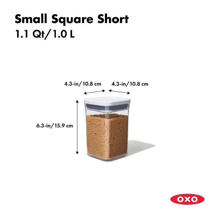 POP Container - Small Square Short (11 Qt.)