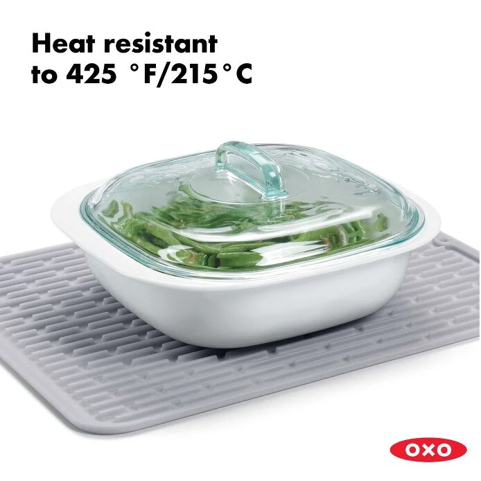 Large Silicone Drying Mat For Dishes & More | OXO Good Grips