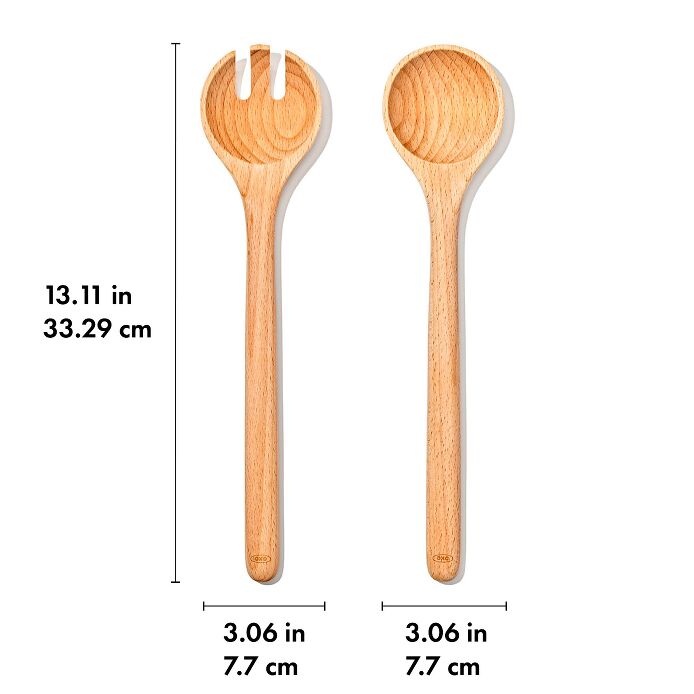 Beechwood Salad Servers – 2-Piece Set
