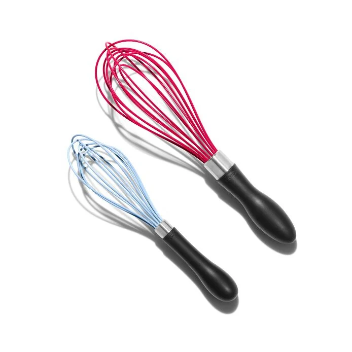 2 Pc Silicone Whisk Set