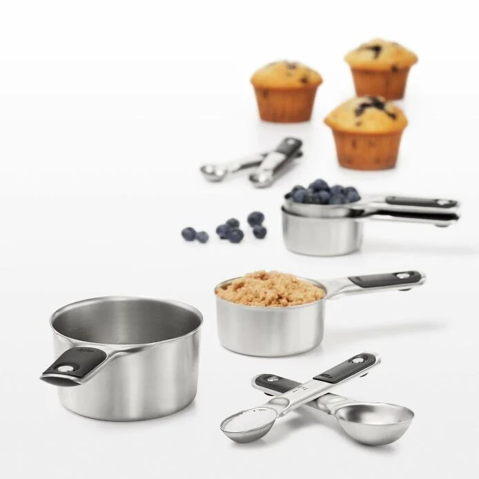 OXO Stainless Steel Measuring Cups and Spoons Set