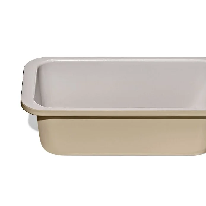 Non-Stick Pro Ceramic Coated Metal Bakeware 1 lb Loaf Pan - Biscuit