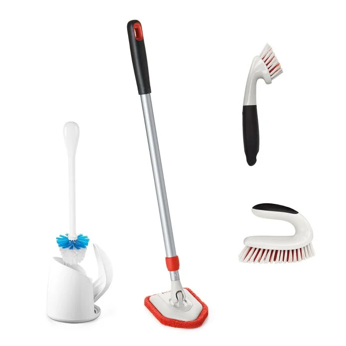 4-Piece Bathroom Cleaning Basics Bundle
