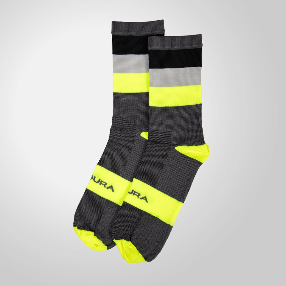 Men's Bandwidth Sock - Hi-Viz Yellow - S-M
