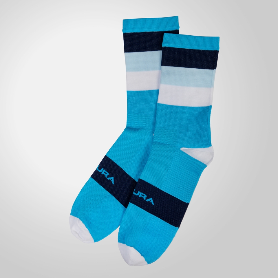 Men's Bandwidth Sock - Hi-Viz Blue - S-M