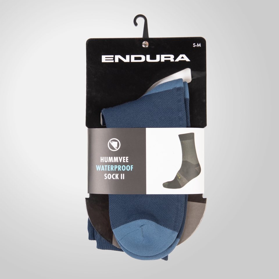 Men's Hummvee Waterproof Socks II - Ink Blue - S-M
