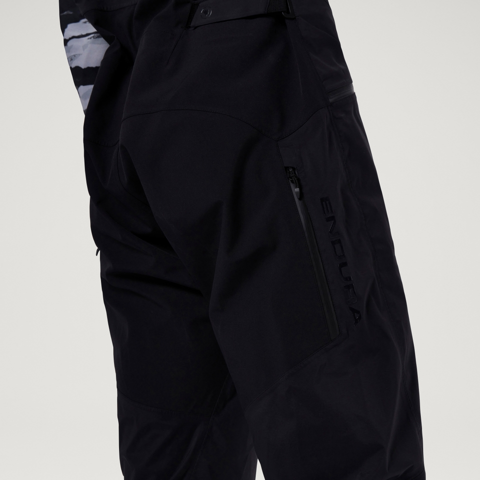 Men's MT500 Waterproof Bib Pant - Black - L