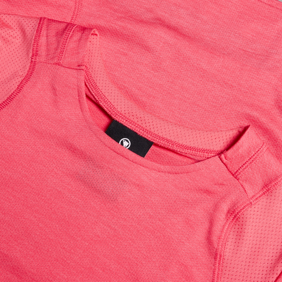 Women's SingleTrack S/S Jersey - Punch Pink - XL