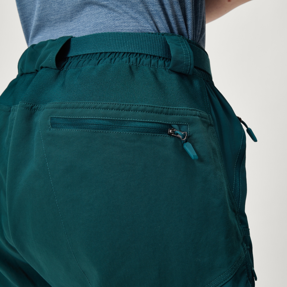 Women's Hummvee Short with Liner - Deep Teal - XL