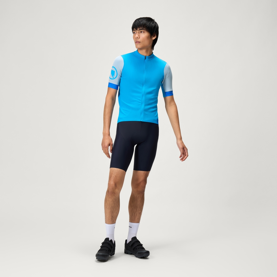 Men's FS260 S/S Jersey - High-Viz Blue - XXL (Relaxed Fit)