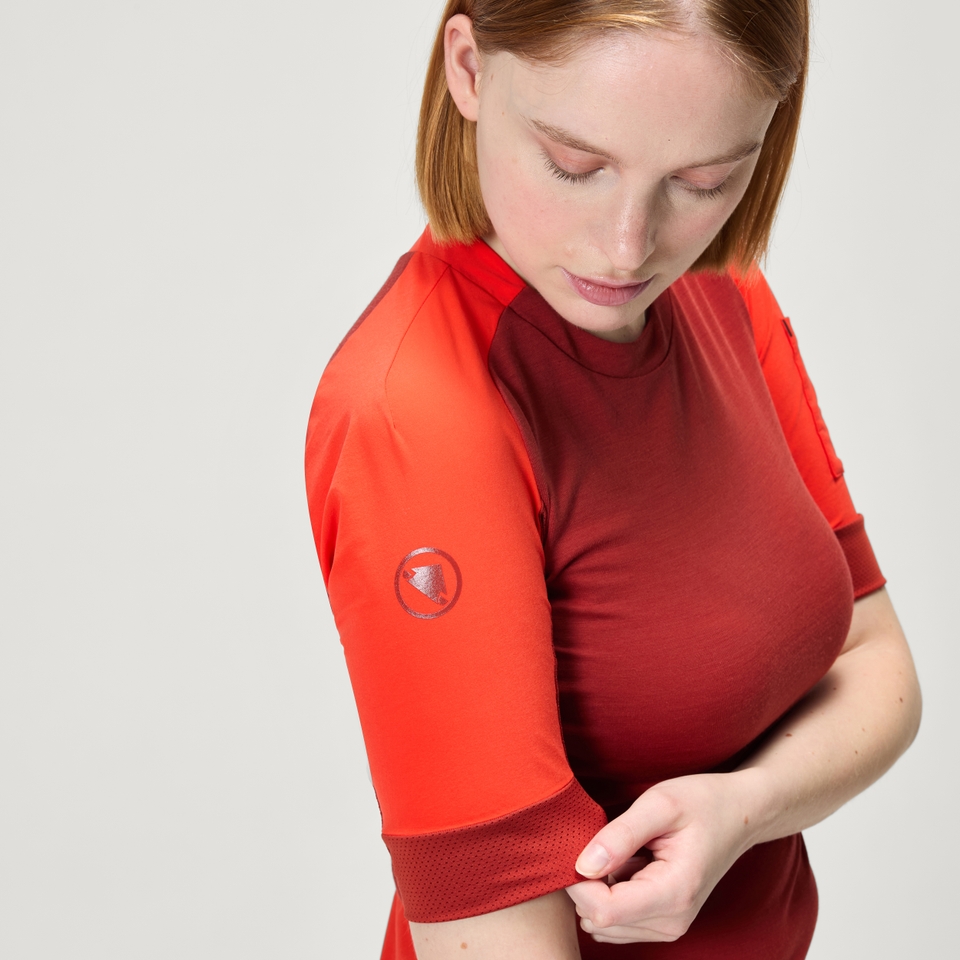 Women's GV500 S/S Jersey - Cayenne - XL