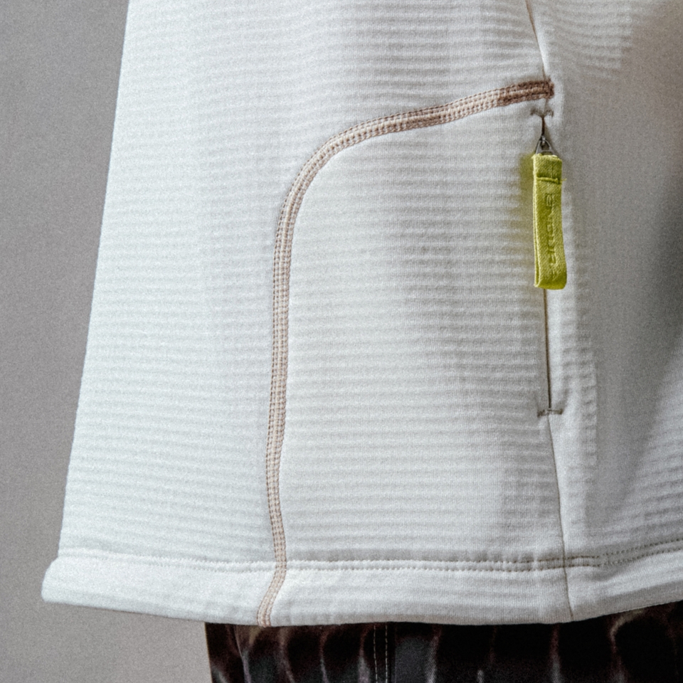 Unisex Adventure Corner Sweat Whisper White - XS