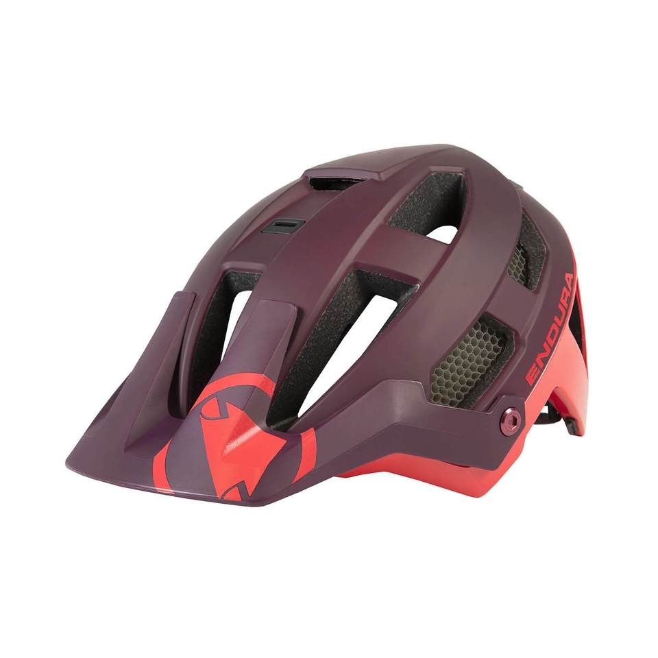 SingleTrack Helmet - Pomegranate - S-M
