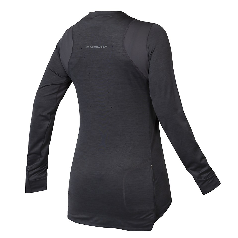 Women's SingleTrack L/S Jersey - Matt Grey - 2XL