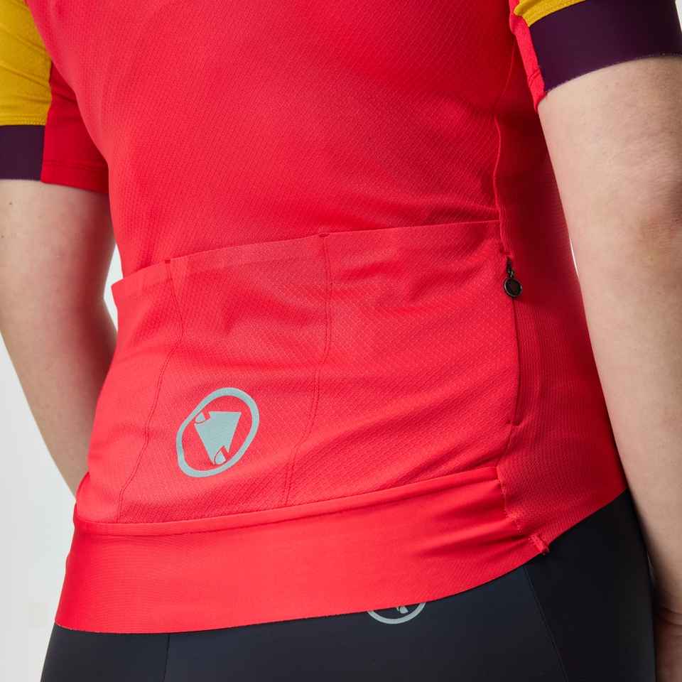 Women's FS260 S/S Jersey - Pomegranate - XL