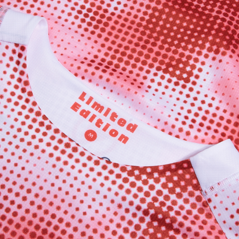 Women's Pixel Cloud Tee Ltd - Pomegranate - L