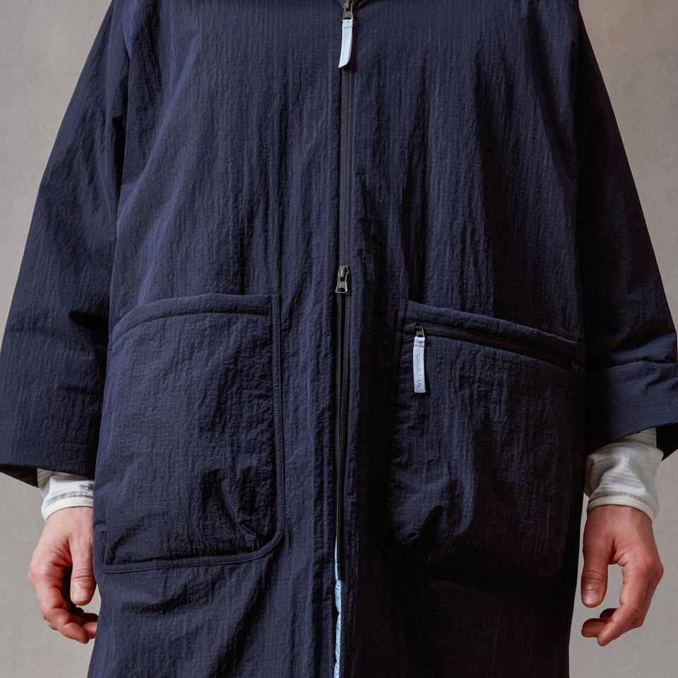 Unisex Corner Changing Robe - Blueberry - XXS