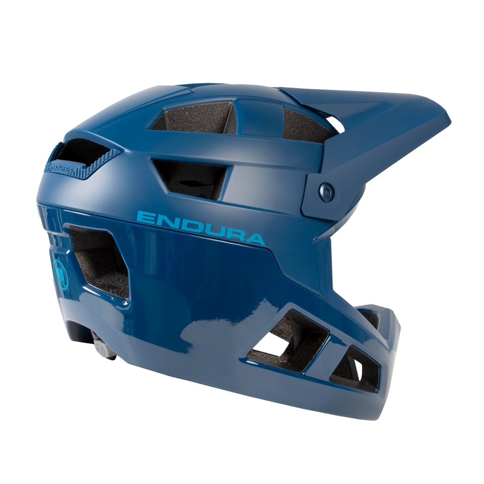 SingleTrack Full Face Helmet - Blueberry - S-M