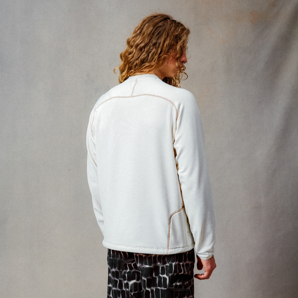 Unisex Adventure Corner Sweat Whisper White - XS