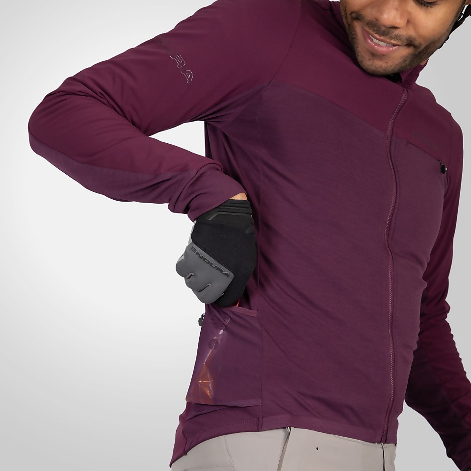 Men's GV500 L/S Jersey - Aubergine - M