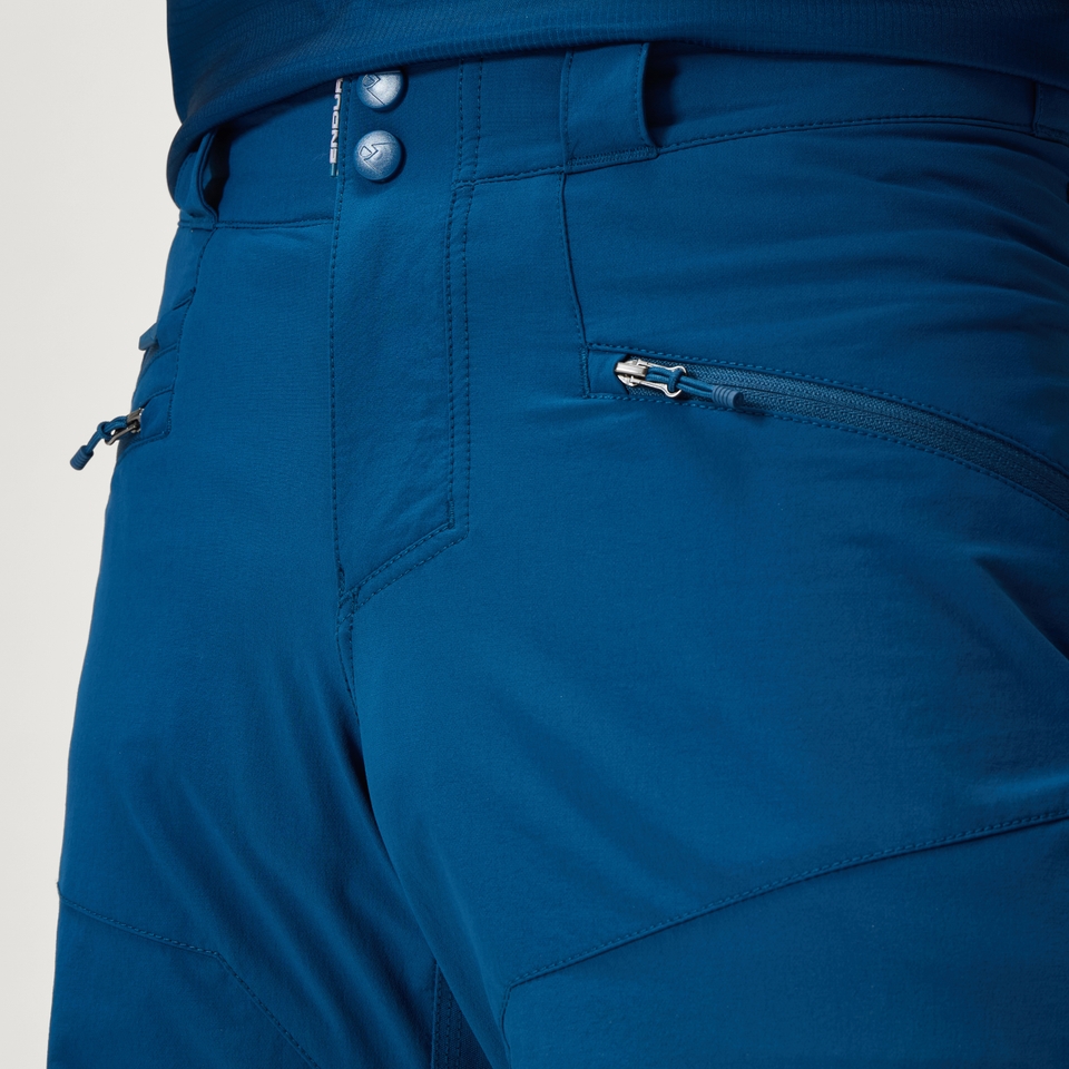 Men's SingleTrack Short II - Blueberry - XXL