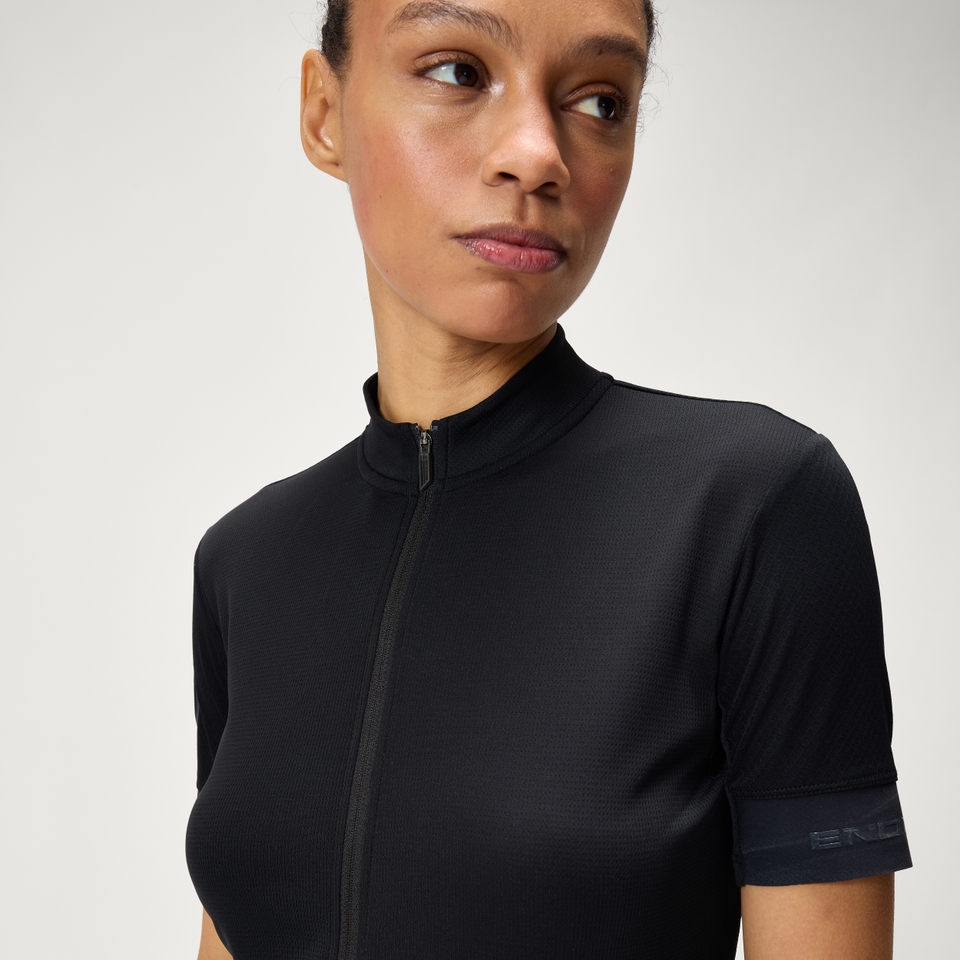 Women's FS260 S/S Jersey - Black - XL