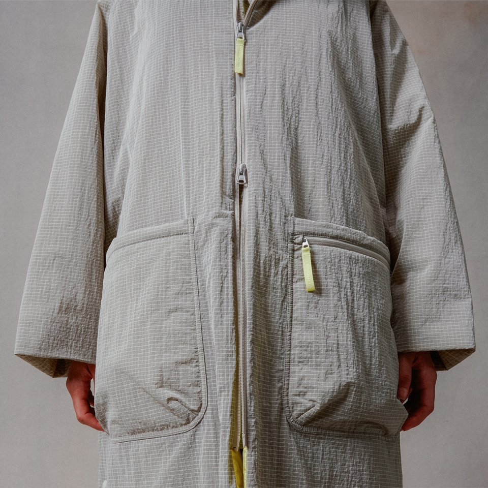 Unisex Corner Changing Robe French Oak - 2XL