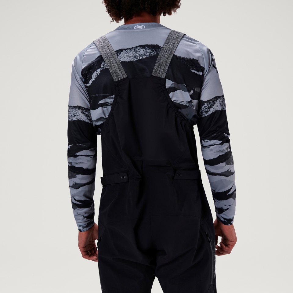 Men's MT500 Waterproof Bib Pant - Black - L