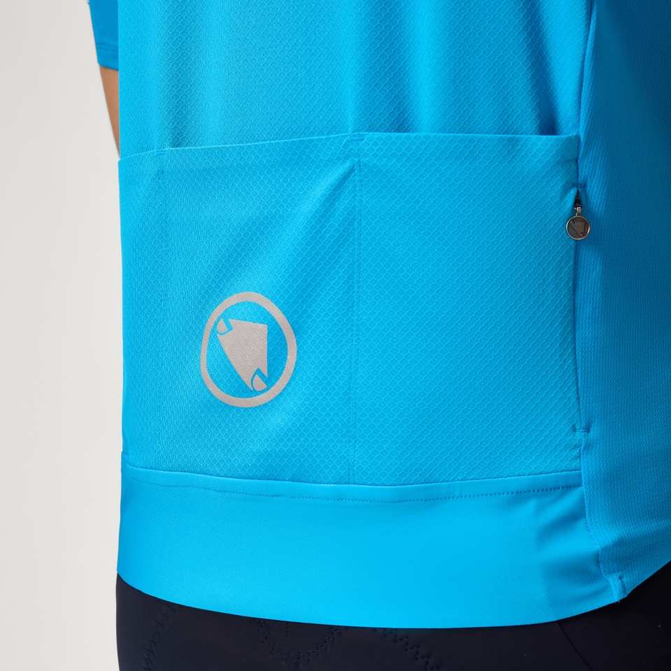 Men's FS260 S/S Jersey - High-Viz Blue - XXL (Relaxed Fit)