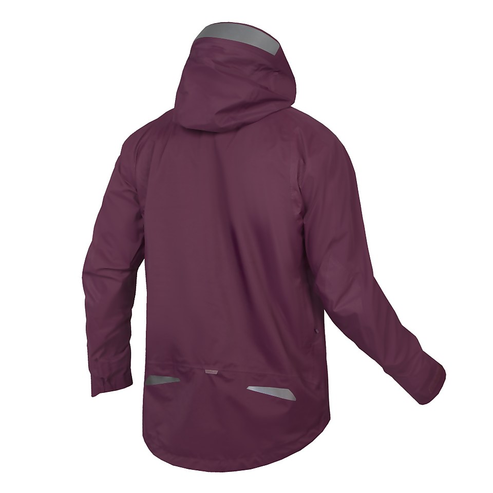 Men's MT500 Waterproof Jacket II - Aubergine - 3XL