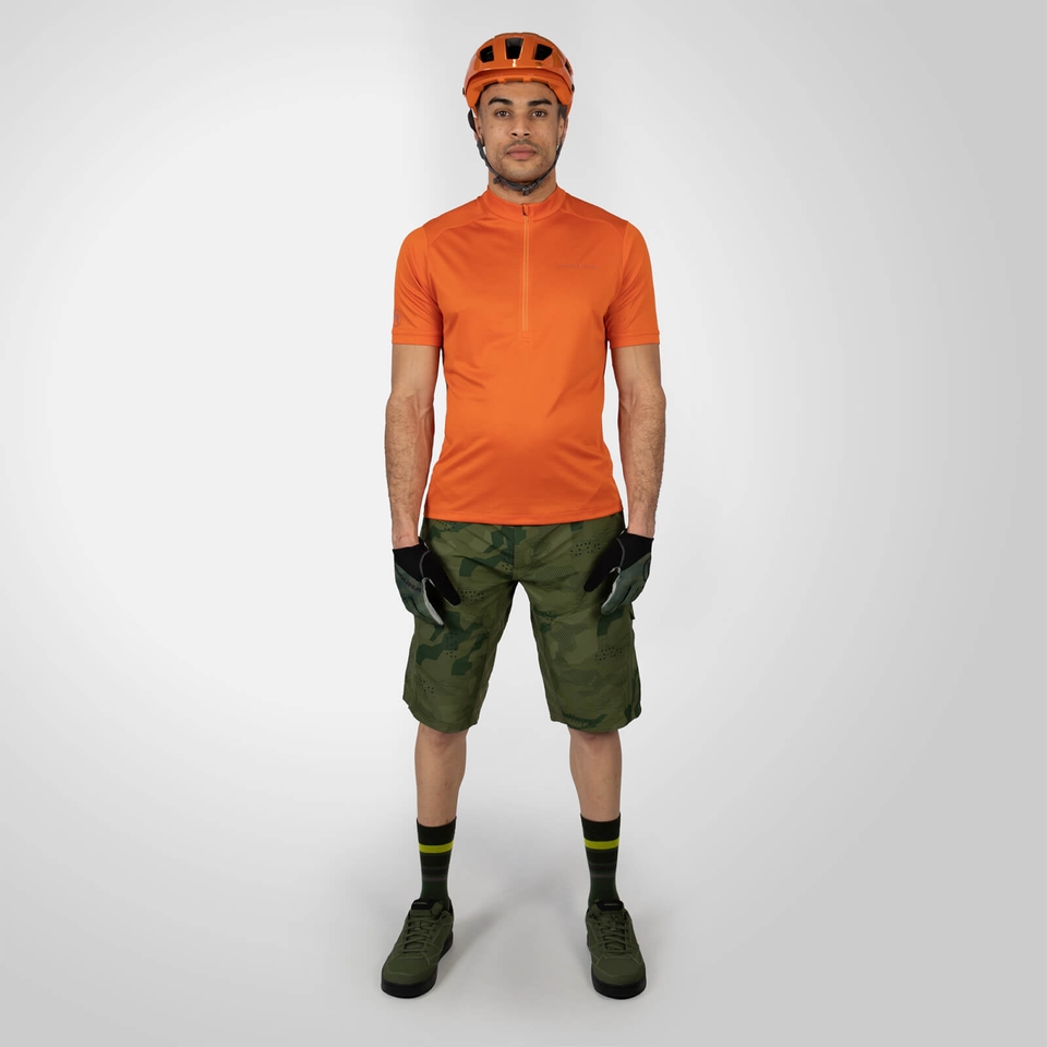 Men's Hummvee S/S Jersey II - Mango - XXXL