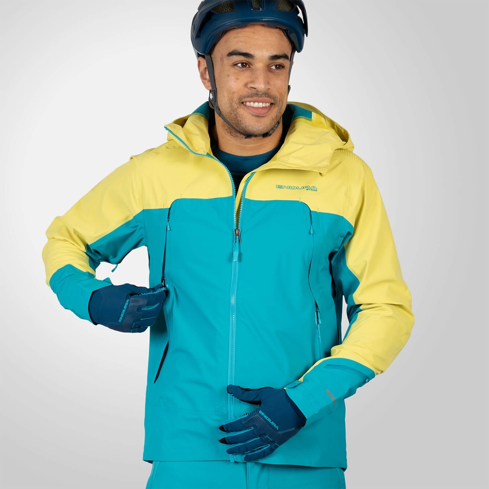 Men's MT500 Waterproof Jacket II - Atlantic - XXL