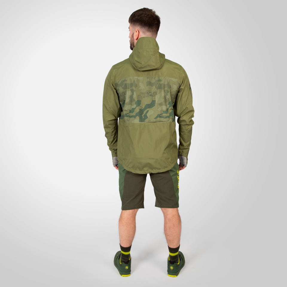 Men's SingleTrack Jacket II - Olive Green - XXXL