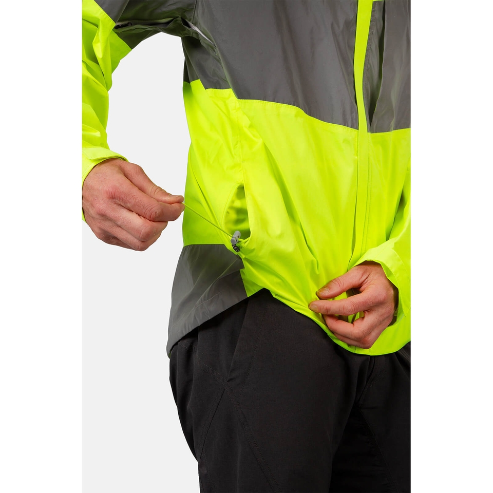 Men's Urban Luminite EN1150 Waterproof Jacket - Hi-Viz Yellow - XXXL