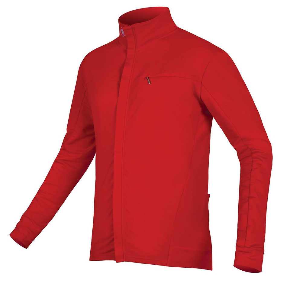 Men's Xtract Roubaix L/S Jersey - Red - XXL
