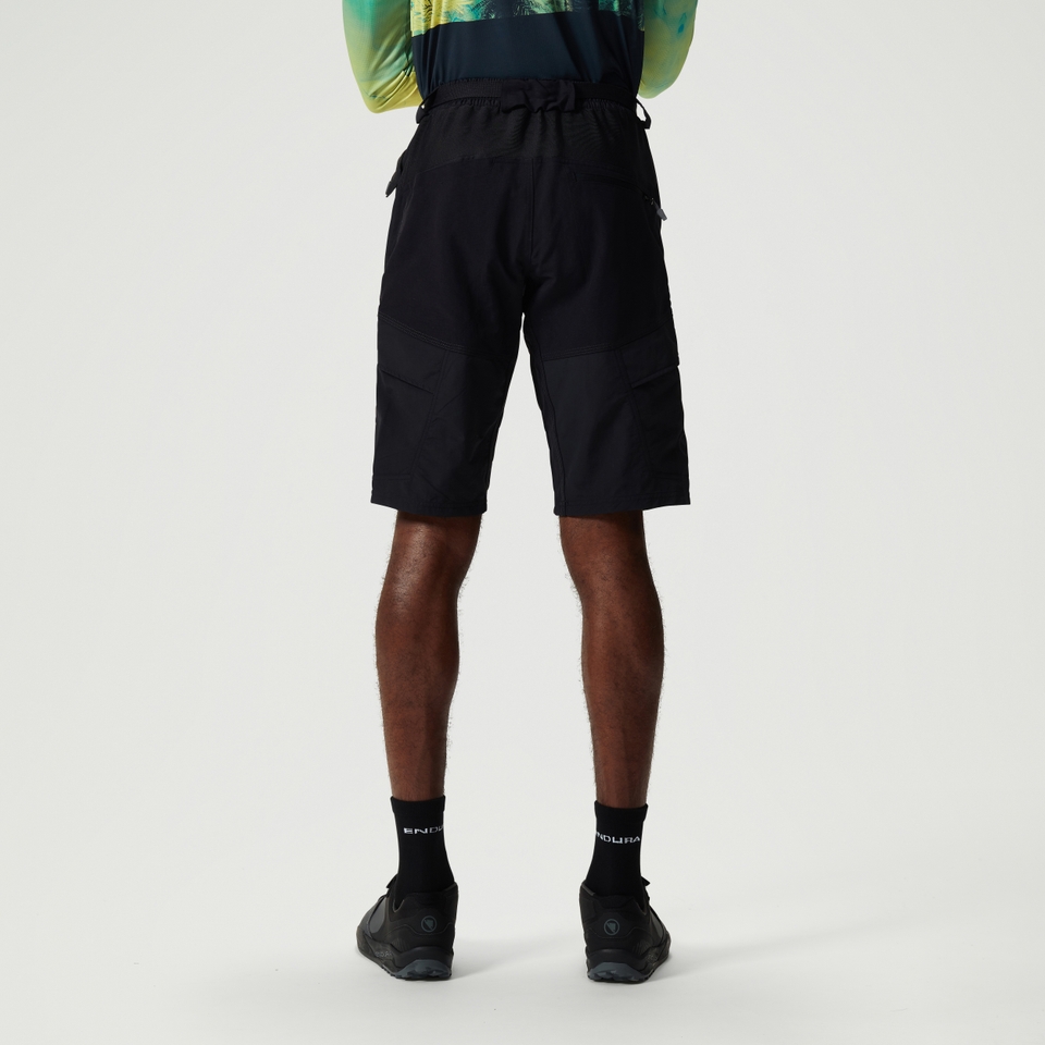 Men's Hummvee Short with Liner - Black - XXXXL