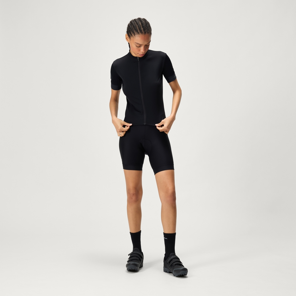 Women's FS260 S/S Jersey - Black - XL