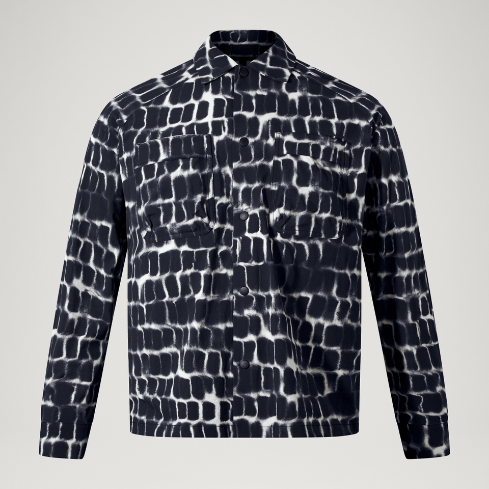 Unisex Adventure Corner Shirt Black Camo - M