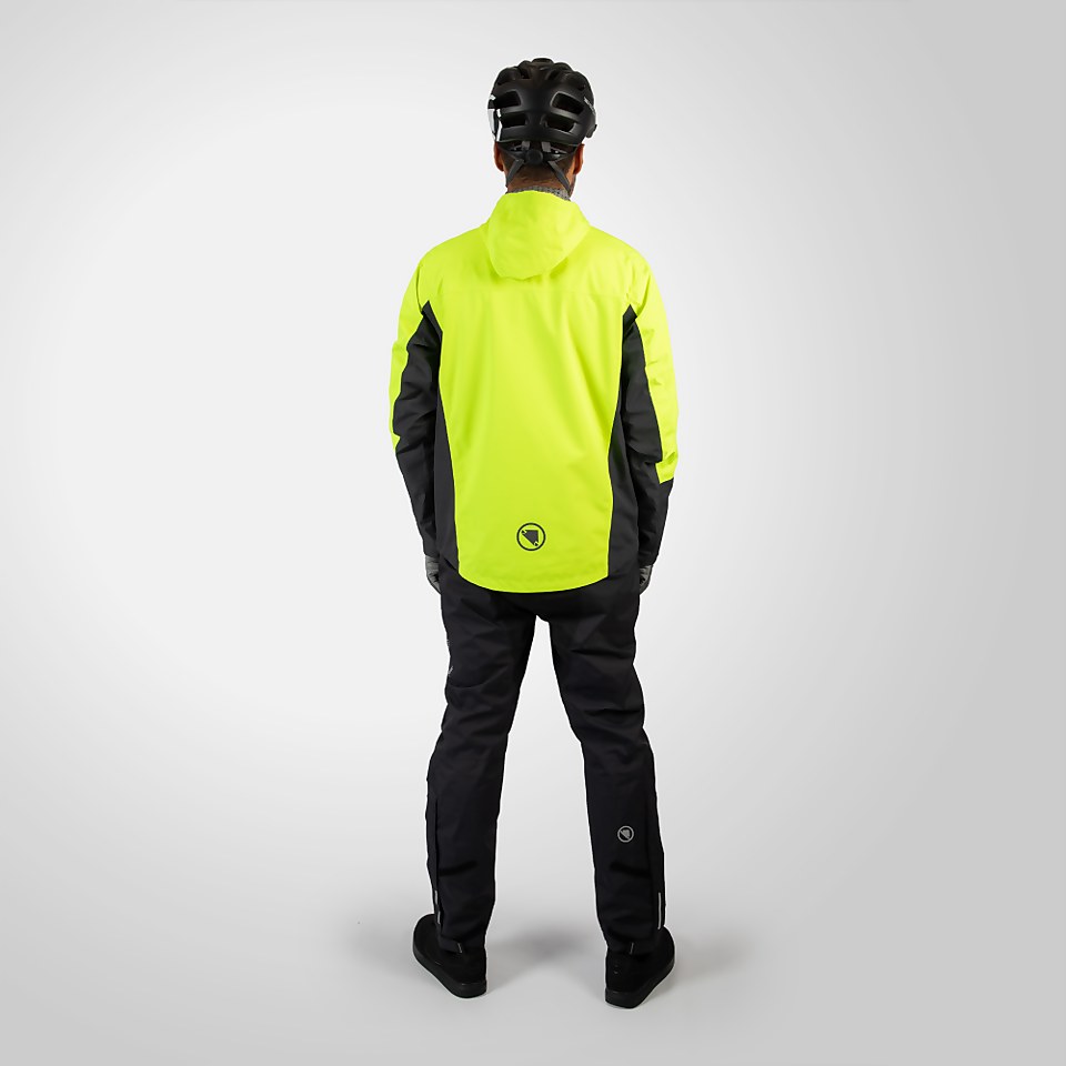 Men's Hummvee 3-In-1 Waterproof Jacket - Hi-Viz Yellow - 2XL
