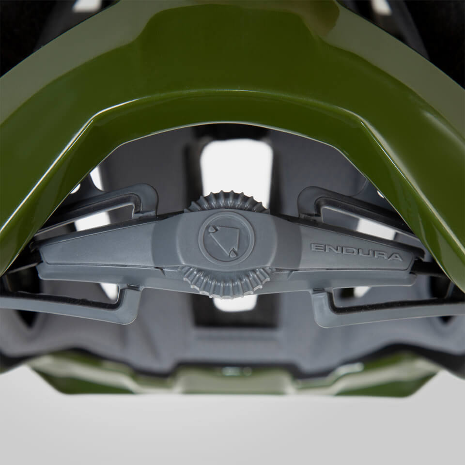 Endura SingleTrack Helmet - Green - S-M