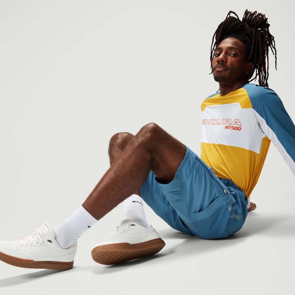 Hummvee Flat Pedal Shoe - White - EU 46