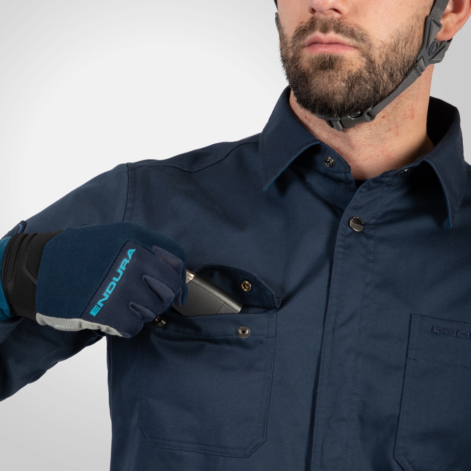 Men's Hummvee Shacket - Ink Blue - XL