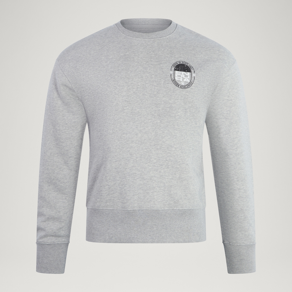Unisex 'Ninety Three' Sweatshirt - Heathered Grey - S