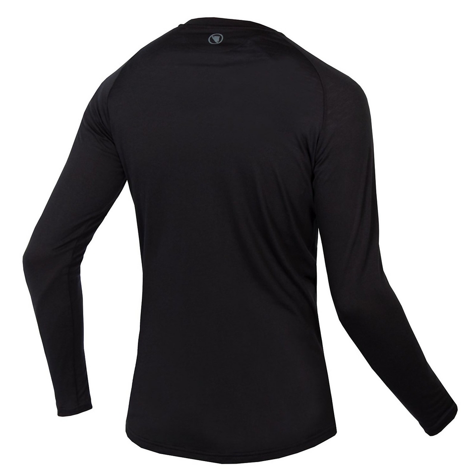 Men's BaaBaa Blend L/S Baselayer - Black - XXL