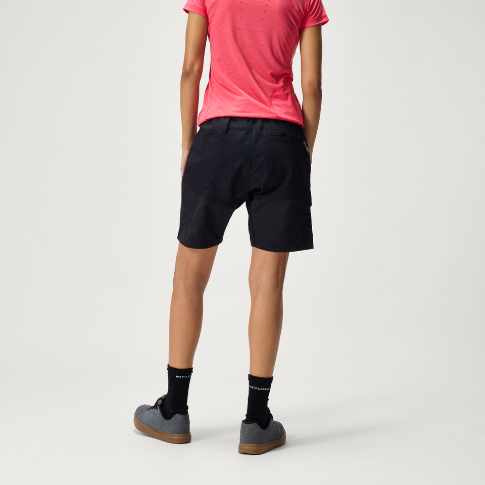 Women's Hummvee Short with Liner - Black - XL