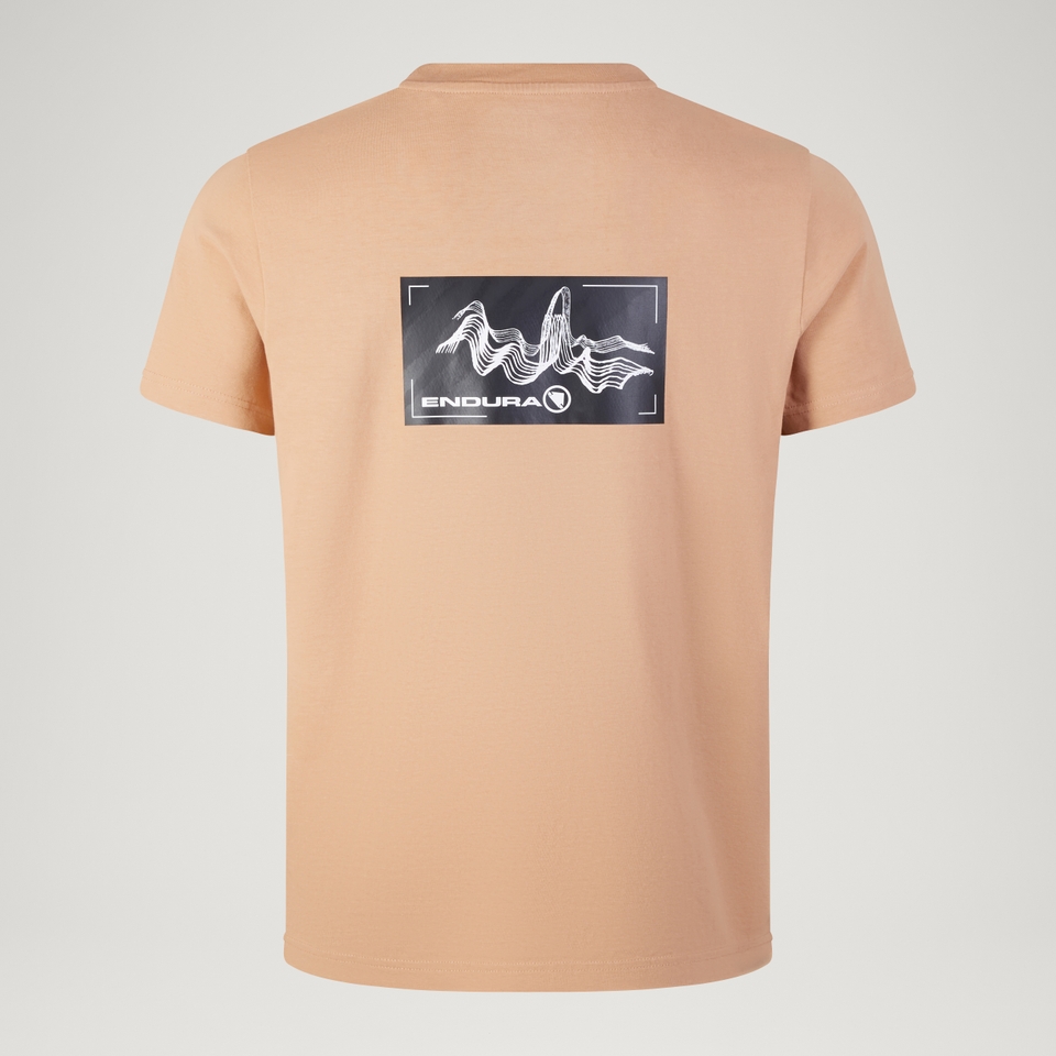 Unisex 'Fluctuate' T-Shirt - Tan - S