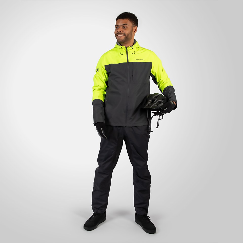 Men's Hummvee 3-In-1 Waterproof Jacket - Hi-Viz Yellow - 2XL