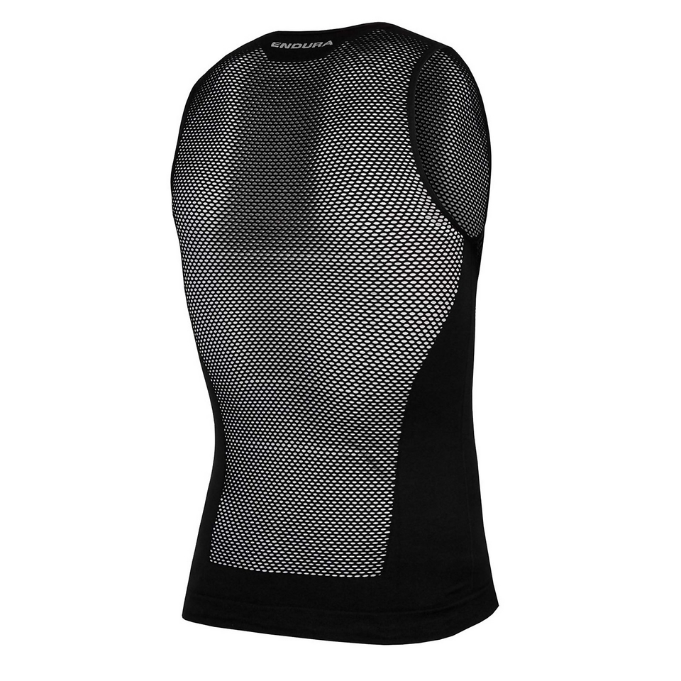 Men's Fishnet S/L Baselayer II - Black - S-M
