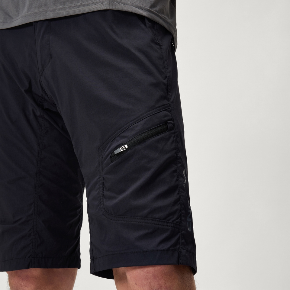 Men's Hummvee Lite Short with Liner - Black - XXL